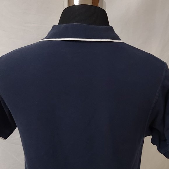 Vintage 90s Walt Disney Studios Donald Duck Mens Small Blue Polo Shirt - Picture 10 of 12